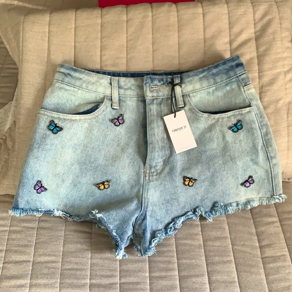 Brand new forever 21 Jean Shorts